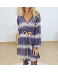 Robe Tatiana violet