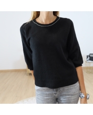 Pull KAmeridith KAFFE noir