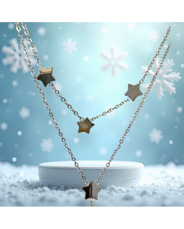 Collier étoiles