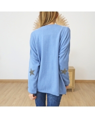 Gilet Siruis bleu jean