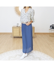 Jupe Celeste bleu jean