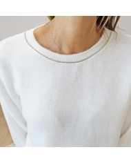 Pull KAmeridith KAFFE écru