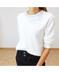 Pull KAmeridith KAFFE écru