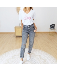 Jean Mom Fit Isabella Garcia