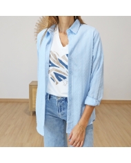 Chemisier Lola bleu
