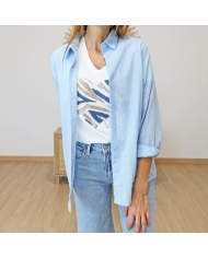 Chemisier Lola bleu