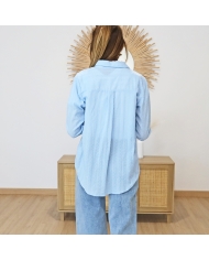 Chemisier Lola bleu