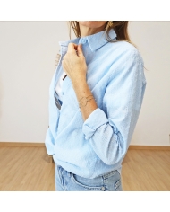 Chemisier Lola bleu