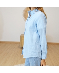 Chemisier Lola bleu