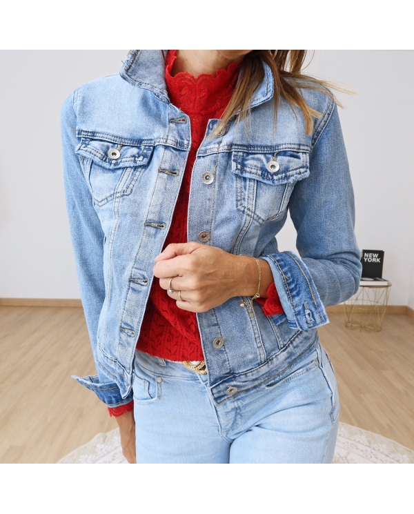 Veste en jean Ellie