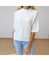 Pull KAtella Kaffe blanc