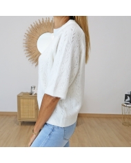 Pull KAtella Kaffe blanc