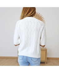 Pull KAtella Kaffe blanc