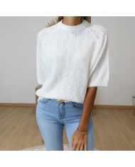 Pull KAtella Kaffe blanc