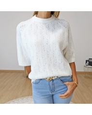 Pull KAtella Kaffe blanc