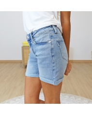 Short Rachel jean délavé Tiffosi