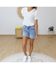 Short Rachel jean délavé Tiffosi