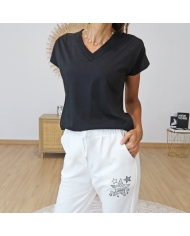 T-shirt Sunrise noir Garcia