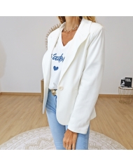 Veste Etoiles blanc
