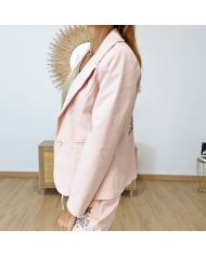 Veste Etoiles rose