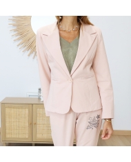 Veste Etoiles rose