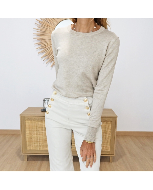 Pull KAlizza Knit beige