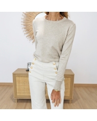 Pull Vintage fuchsia