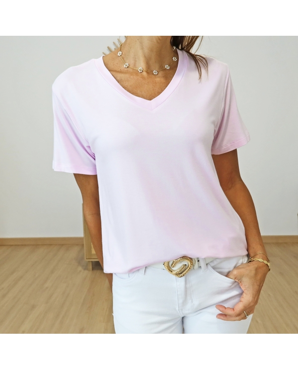 T-shirt Kafrida rose Kaffe
