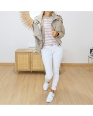 Pull Kalizza Kaffe rose/taupe