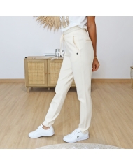 Pantalon Jogg Black vanille Garcia