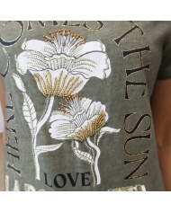 T-shirt Dolce Vita Garcia kaki