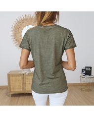 T-shirt Dolce Vita Garcia kaki