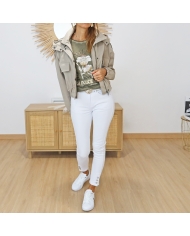 T-shirt Dolce Vita Garcia kaki