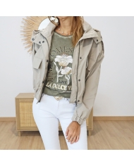 T-shirt Dolce Vita Garcia kaki