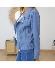 Veste Malika bleu jean