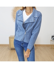 Veste Malika bleu jean
