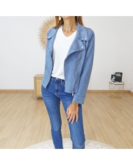 Veste Malika bleu jean
