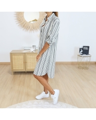 Robe Kamilia Shirt Kaffe