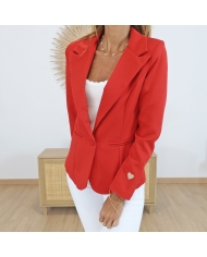 Veste Clarita rouge