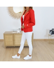 Veste Clarita rouge