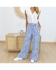 Pantalon Alita bleu