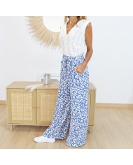 Pantalon Alita bleu
