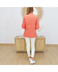 Veste Laïa corail