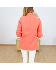 Veste Laïa corail
