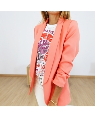 Veste Laïa corail