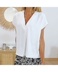 Top Maxine blanc Tiffosi