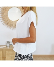 Top Maxine blanc Tiffosi