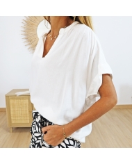 Blouse M/Courtes Kamilia Wing Kaffe