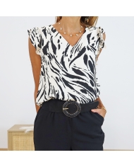 Top Maxine blanc Tiffosi