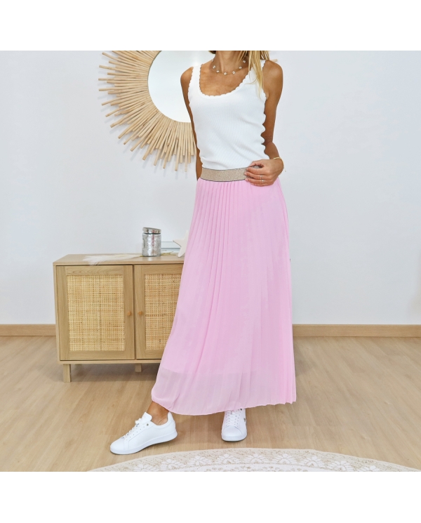 Jupe Celeste rose tendre